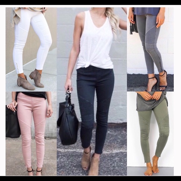 🔥🔥FLASH SALE🔥🔥Moto Jeggings🔥🔥 - Picture 2 of 2